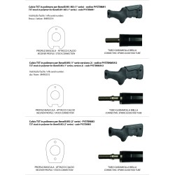 Calcio TST in polimero per Benelli M3 (1° serie, 2° versione)