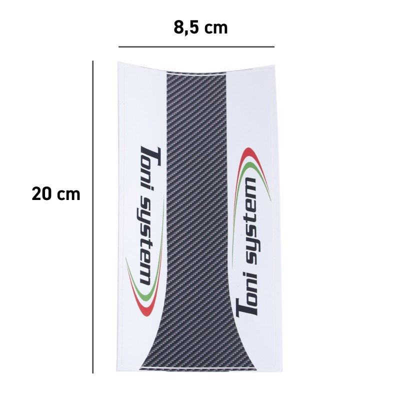 Long Adhesive Protection for Magazine Tube Extension (20x8.5cm – 4pcs) – Toni System