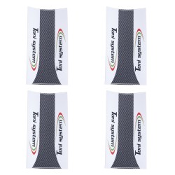 Adesivo protettivo lungo in PVC per tubo serbatoio (4 pezzi) - Toni System