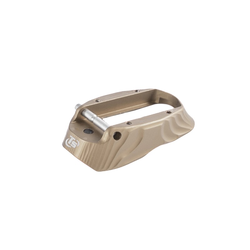 Minigonna in alluminio per 1911 con guancette X3D | IPSC e IDPA - Toni System