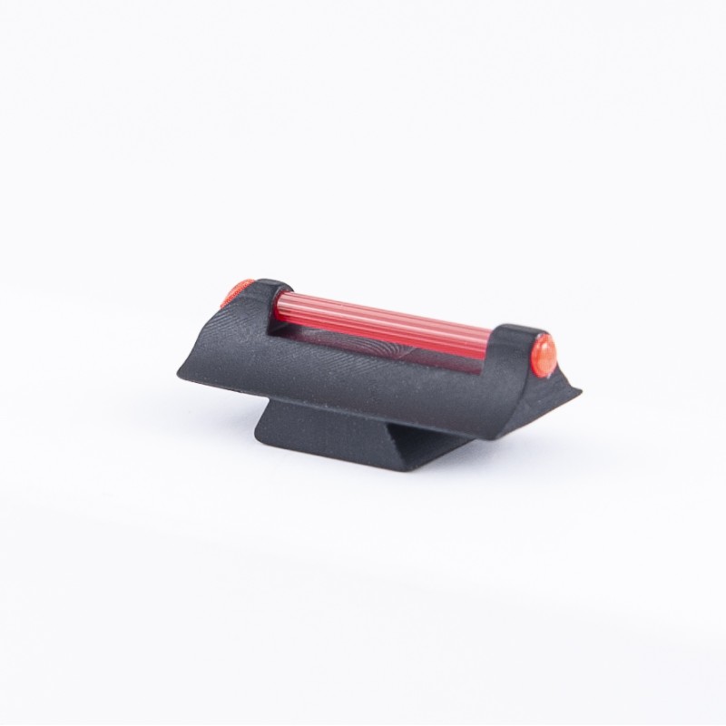 Dovetail Rifle Sight 7 mm with 1.5 mm Red Fiber Optic – Toni System