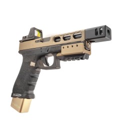 Picatinny per contrappesi Glock 17 - Toni System
