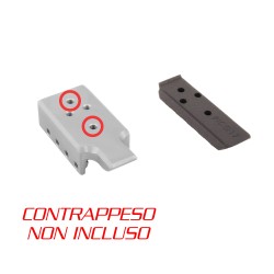 Picatinny per contrappesi Glock 17 - Toni System