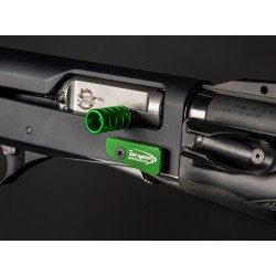 Oversized release button for Breda B12I