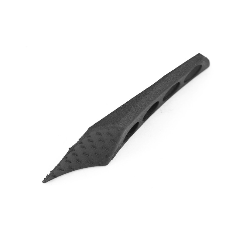 3D thumb rest in polymer, right side, left hand shooter