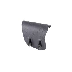 Small adjustable cheek rest for shotguns for left hand shooter