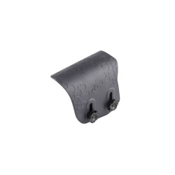 Small adjustable cheek rest for shotguns for left hand shooter
