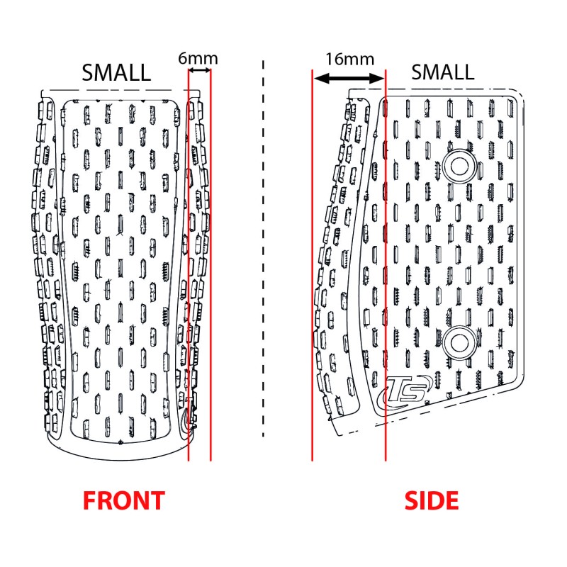 Impugnatura Small track wraparound in polimero per Canik Rival-S