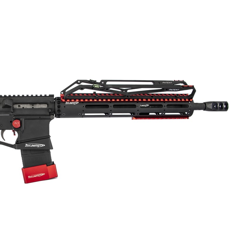 Tubo astina AR15 - 4 asole, lunghezza 310mm/12,51"