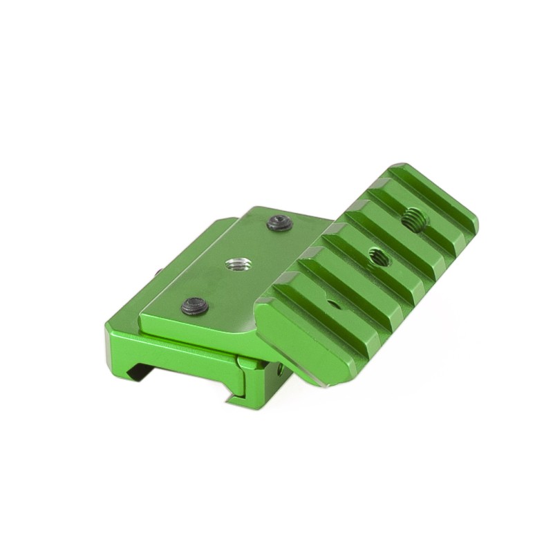 Scope mount for red dot, inclination to 30°