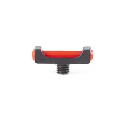 Threaded front sight diameter 3,0mm - red optic fiber 2 mm