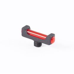 Threaded front sight diameter 3,0mm - red optic fiber 2 mm