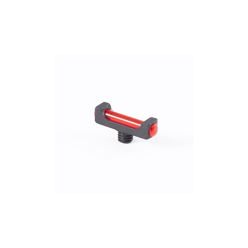 Threaded front sight diameter 3,0mm - red optic fiber 2 mm