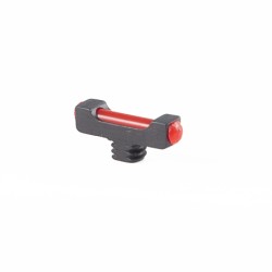 Threaded front sight diameter 4,0mm - red optic fiber 2 mm