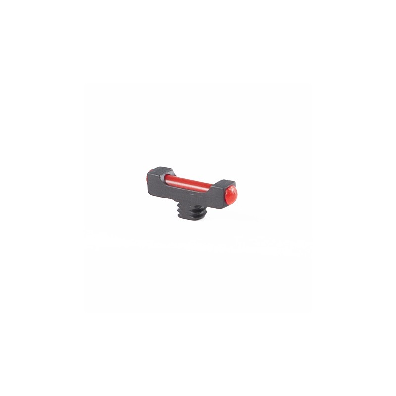 Threaded front sight diameter 4,0mm - red optic fiber 2 mm