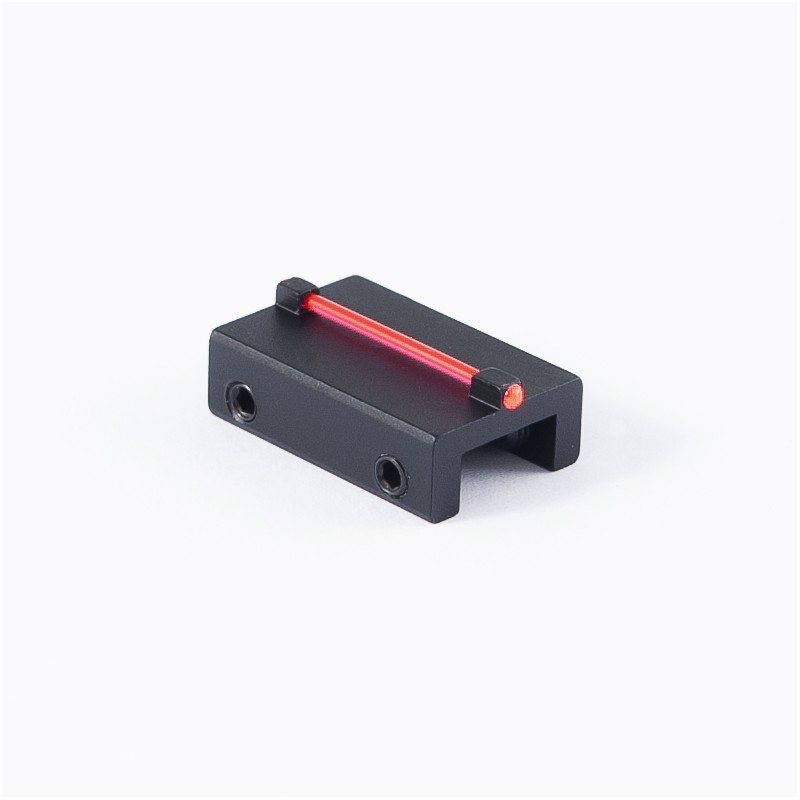 Mirino per bindella inferiore a 8,1 mm colore fibra ottica rossa da 1 mm