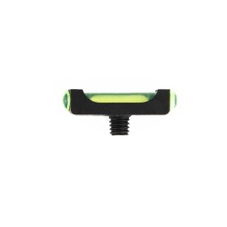 Threaded front sight diameter 2,6mm - green optic fiber 2 mm