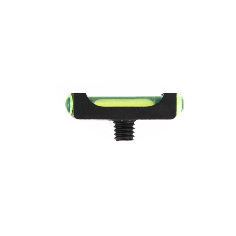 Threaded front sight diameter 2,6mm - green optic fiber 2 mm