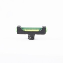 Threaded front sight diameter 3,0mm - green optic fiber 2 mm