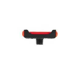 Threaded front sight diameter 2,6mm - red optic fiber 1,5 mm
