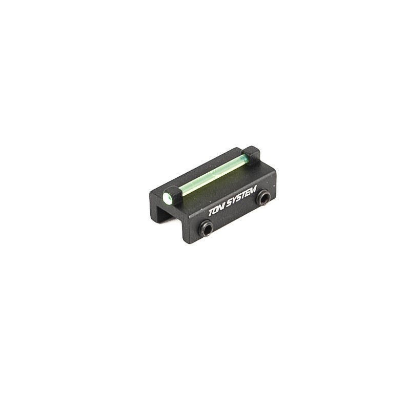 Front sight for rib less than 6,2 mm - green fiber optic 1,5 mm