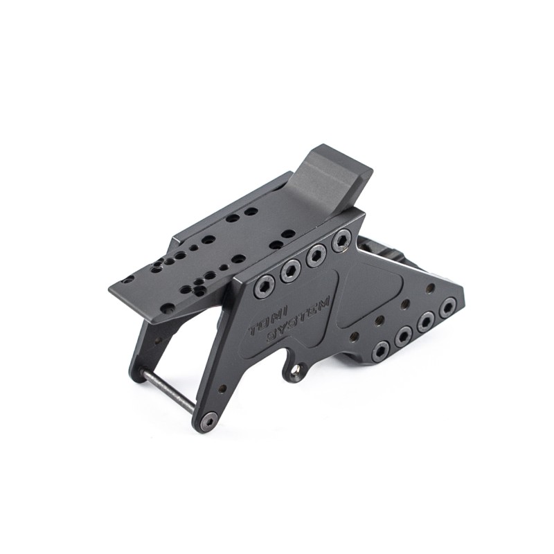 Staffa in ottone per red dot per Glock gen.3/4