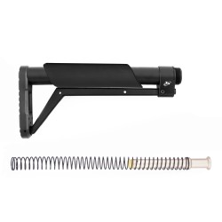 Fixed Rifle Stock 9” – Buffer and Spring Included – Toni System