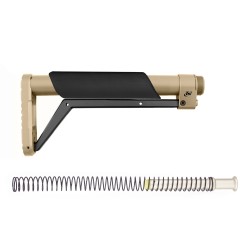 Fixed Rifle Stock 9” – Buffer and Spring Included – Toni System