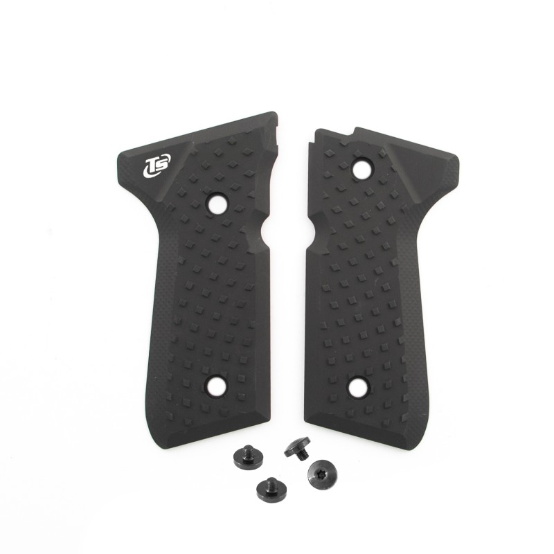 Guancette vybram in alluminio per Beretta 92, 96, 98, LTT, M9A1 - Toni System