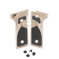 Guancette 3D ergonomiche in alluminio per Beretta M9A3, M9A4 e 92X Full Size - Toni System