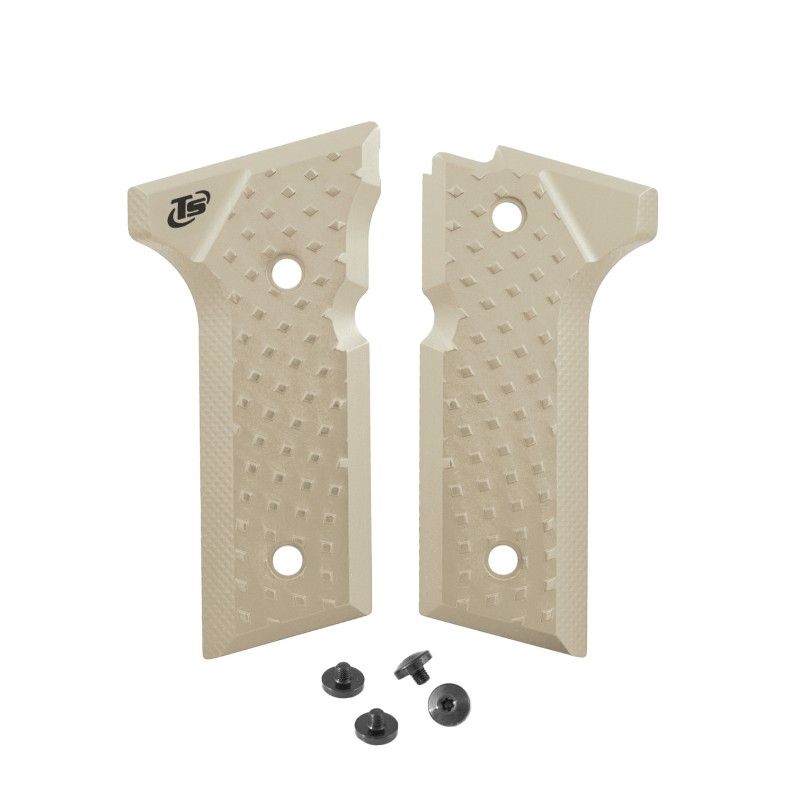 Guancette vybram in alluminio per Beretta M9A3, M9A4 e 92X Full Size - Toni System