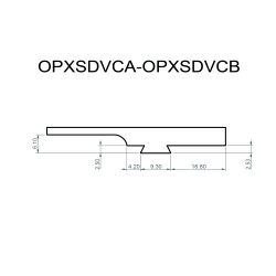 Red dot dovetail base plate (type A) for STI 2011 DVC LIMITED