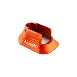 Aluminum open magwell for Tanfoglio small frame