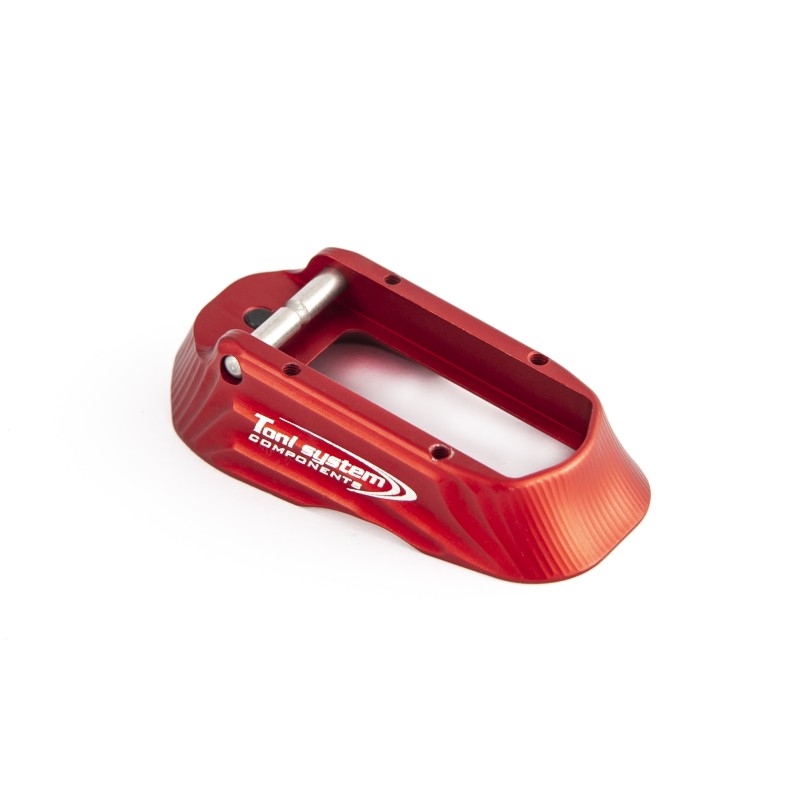 Minigonna Toni System in alluminio per guancette Vybram 1911 – Compatibile con pad Toni System