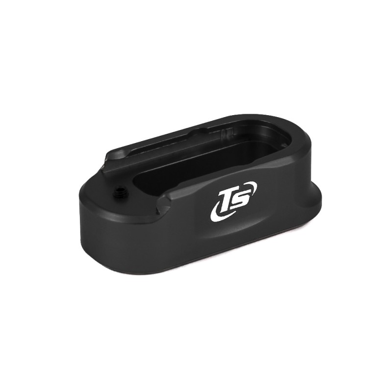 +1 round magazine extension for Glock 43