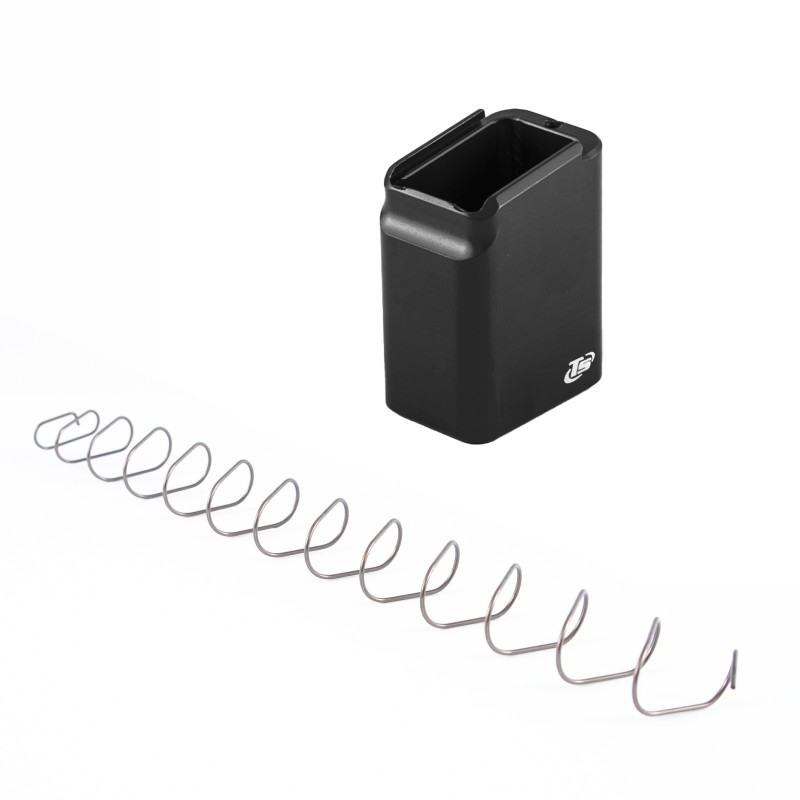 +8/9 rounds base pad magazine extension for CZ Tactical Sport