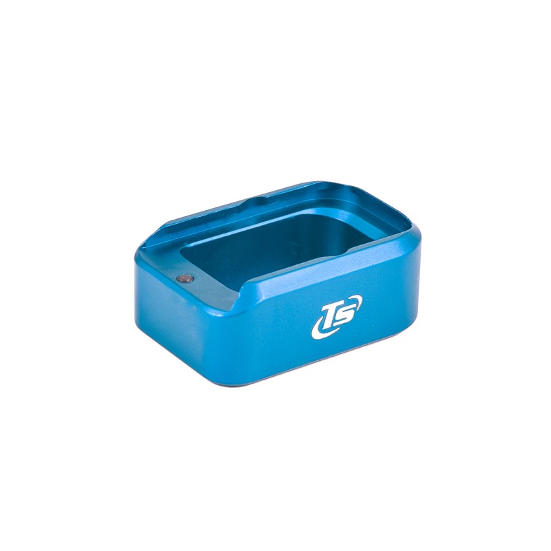 +2 rounds standard pad magazine extension for Glock