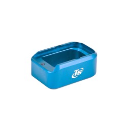 +2 rounds standard pad magazine extension for Glock