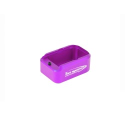 +2 rounds standard pad magazine extension for Glock