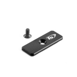 Pulsante sgancio maggiorato foro centrale 42mmx16mm