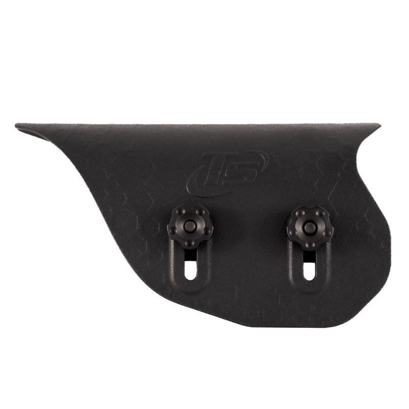 Adjustable cheek rest for shotguns for left hand shooter