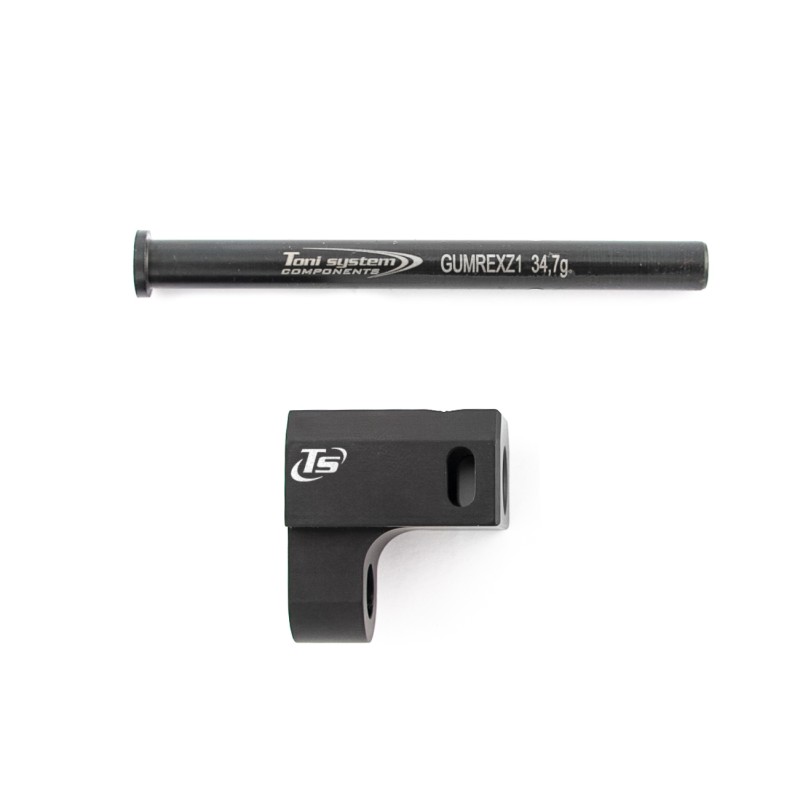Compensator with steel spring guide rod for Arex Rex Zero 1 Tactical