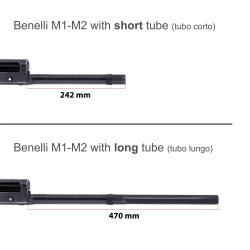 M-LOK Handguard forend for Benelli M1 with long tube