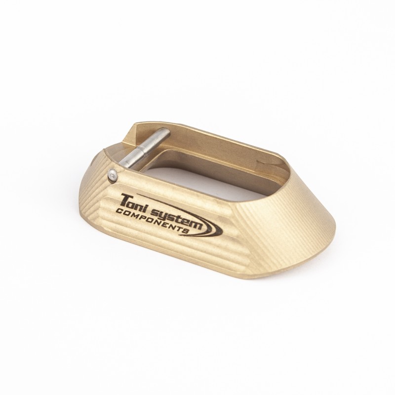 Open magwell in brass for Bul Sas II