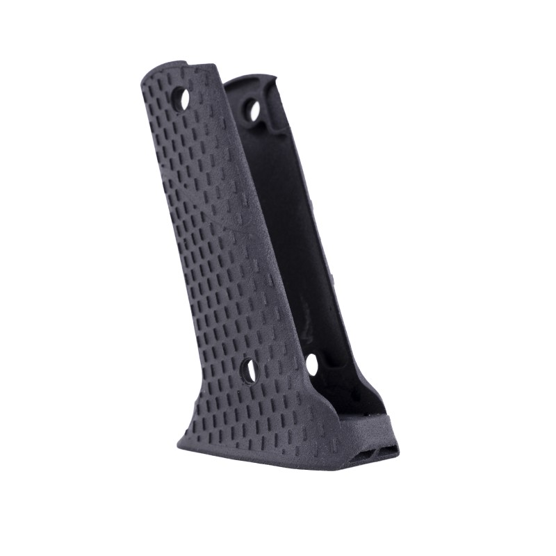 Track grip in polymer with magwell for 1911