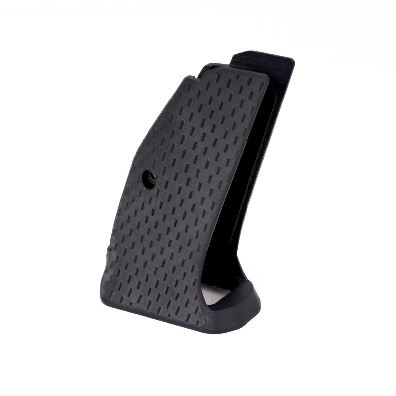 Track grip in polymer with magwell for CZ SP01