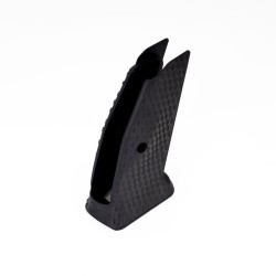 Track grip in polymer with magwell for CZ SP01