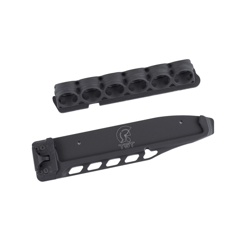 Porta cartuccia laterale base in alluminio 6 cartucce cal.12 per Benelli M2 gen.1