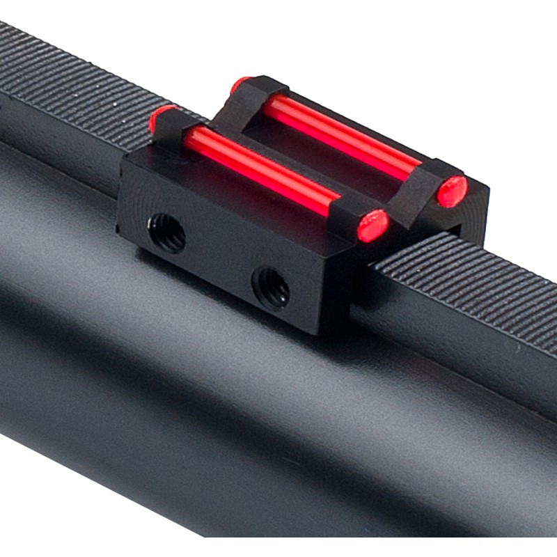 Rear sight for rib less than 8,1 with red optic fiber 1,5 mm