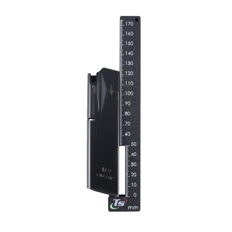 Magazine Length Gauge with Metric Scale (cm/mm)